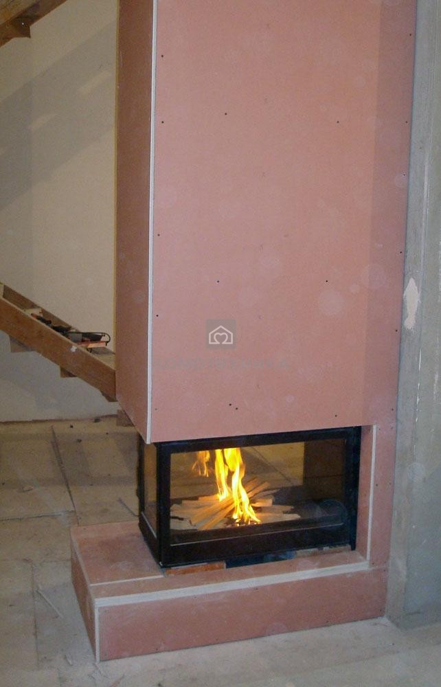 Каминная топка LCI 9 GDFs CL (Liseo Castiron) 