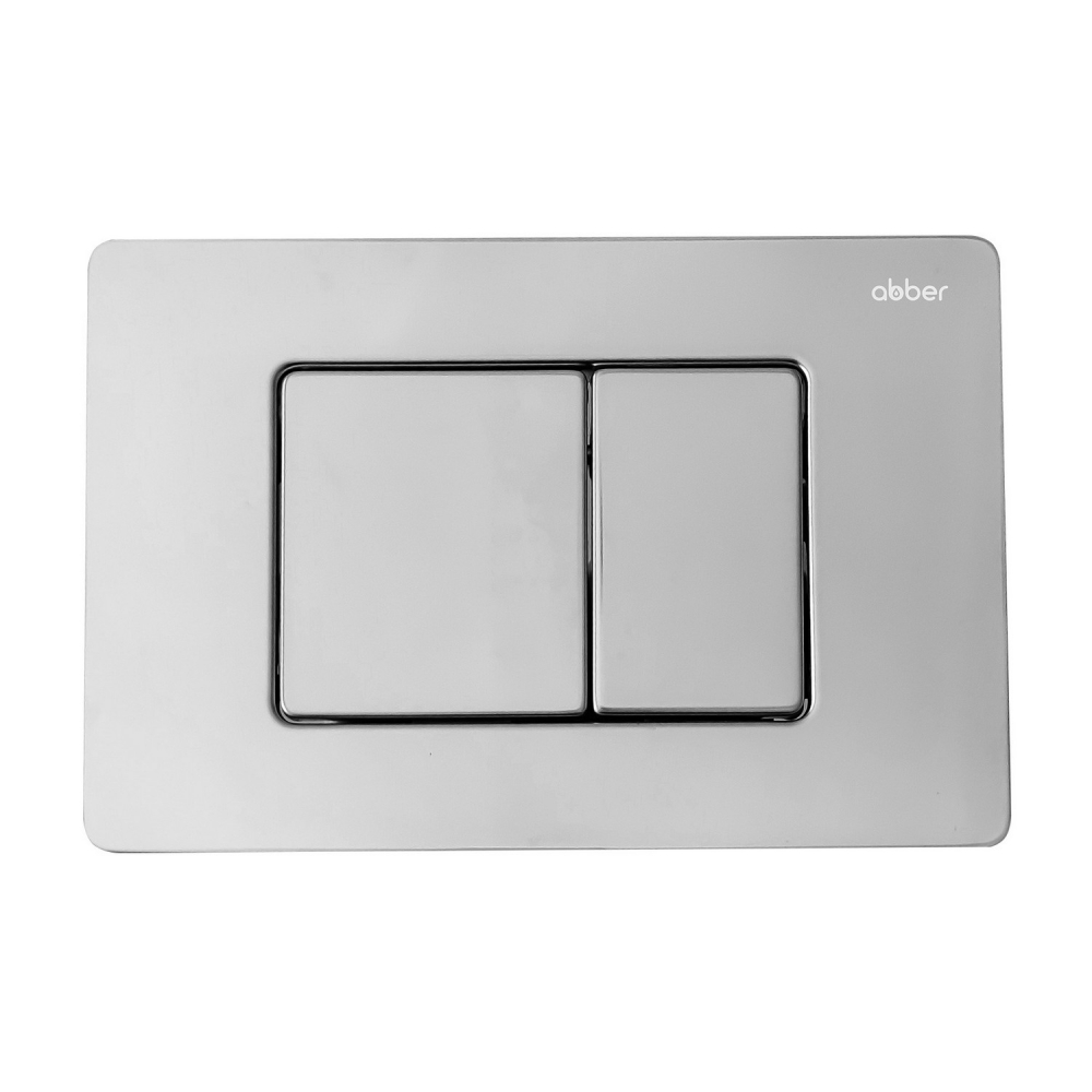 Инсталляция с унитазом Abber Bequem AC1100T-AC0105-AC0120, сиденье микролифт, смыв Торнадо, клавиша смыва хром, белый, комплект 