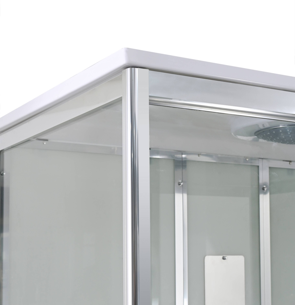 Душевой бокс AvaCan V5015 78255, 150 x 85 см, с крышей, поддон высокий, стекло прозрачное, профиль хром 
