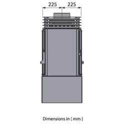 Печь LCI 9 GF Stove (Liseo Castiron) 