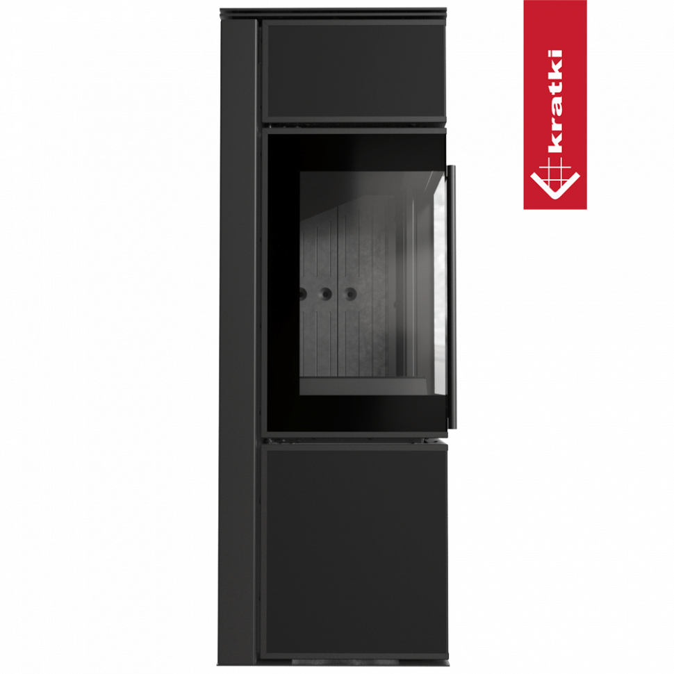 Печь Kratki PRO TORA/S 8 кВт Nero Assoluto 