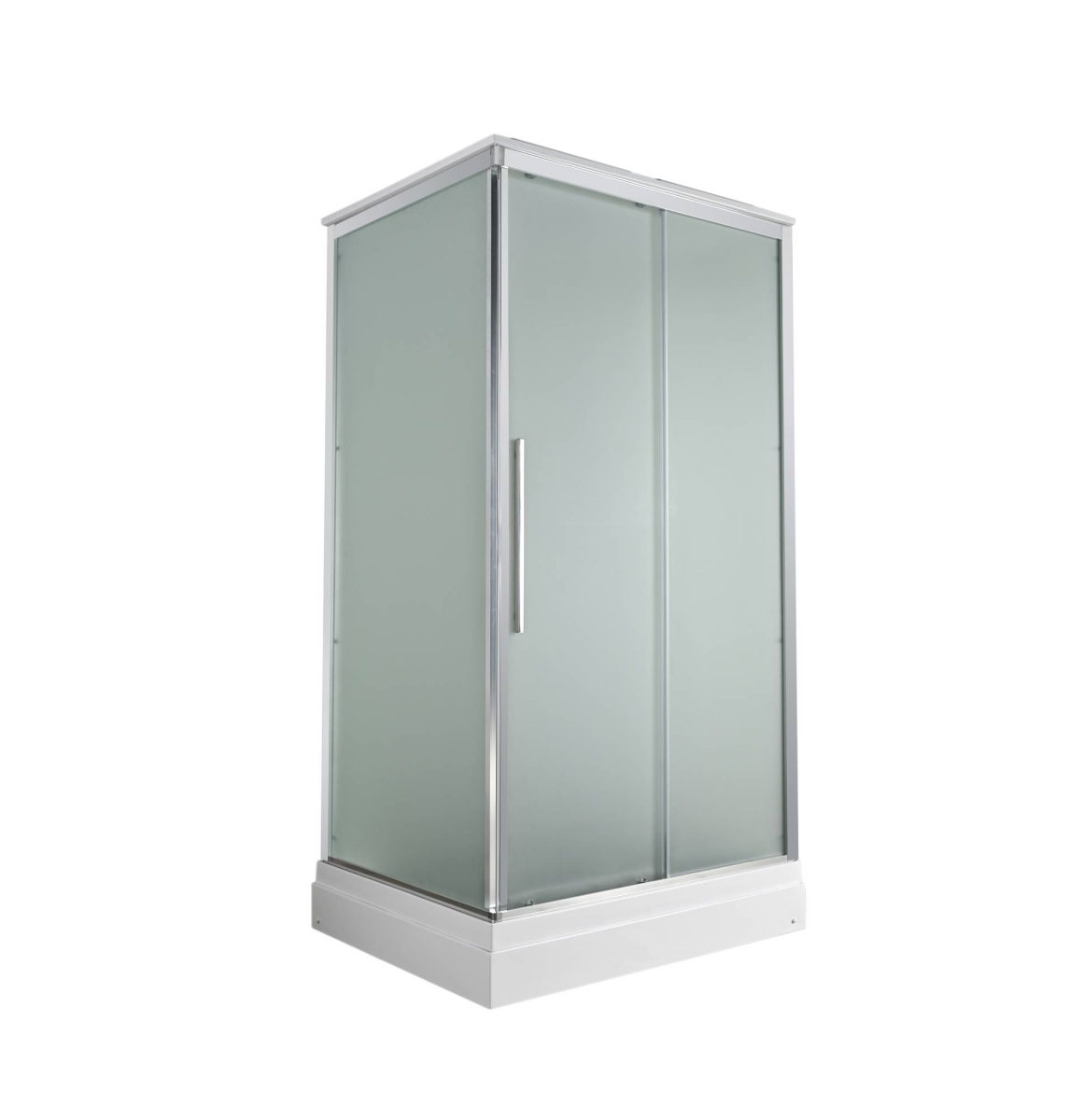 Душевая кабина Avacan KD2911 78220, 110 х 90 см, с крышей, поддон низкий, стекло матовое, профиль хром 