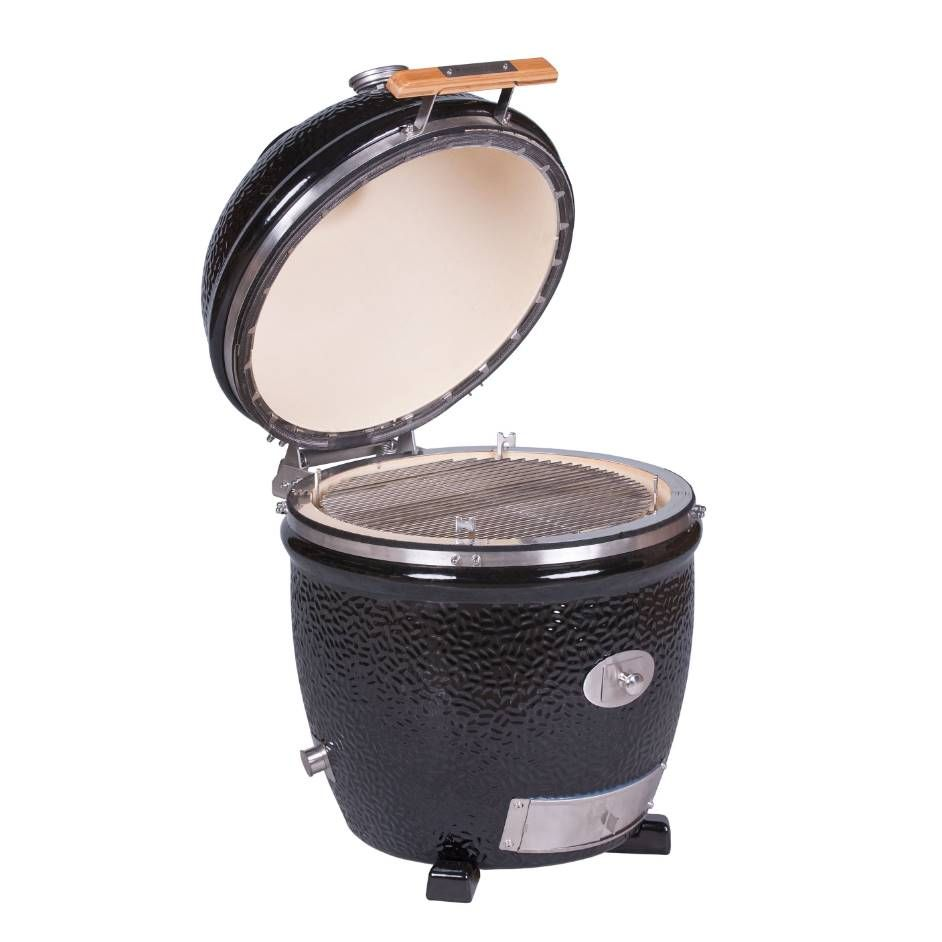 Керамический гриль Monolith Classic PRO-Serie 2.0 Black (черный без столиков и ножек) 