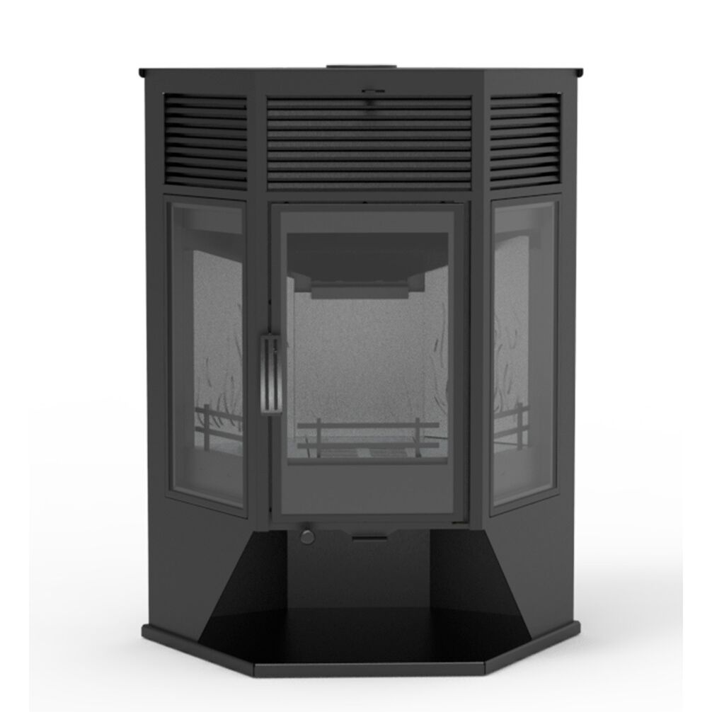 Печь камин Березка BLACK STOVE Hors-13 