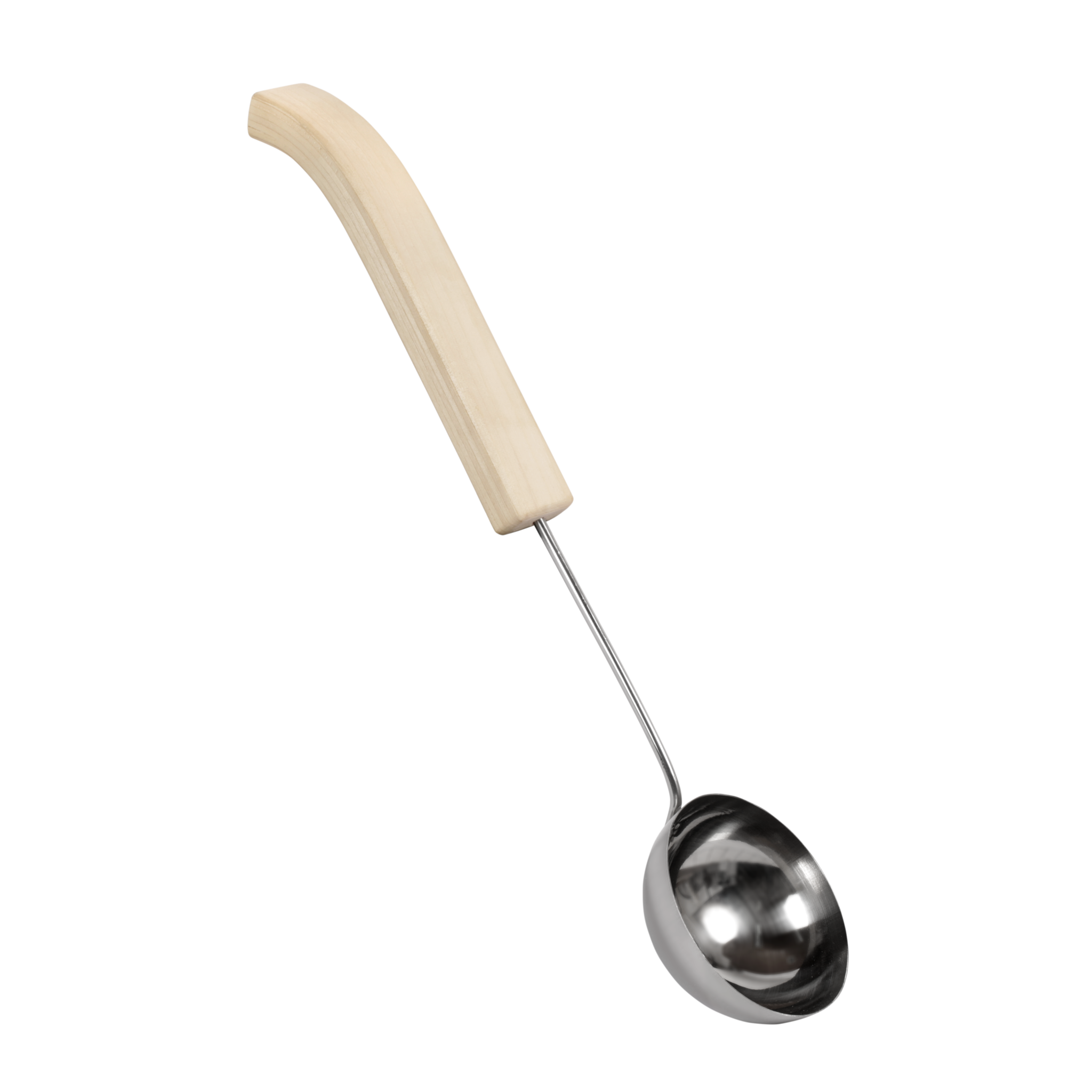 SAWO Черпак из нерж. с дерев. ручкой осина, 453-MA 237 ml 