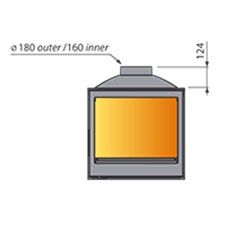 Каминная топка LCI 5 G4 (Liseo Castiron) 