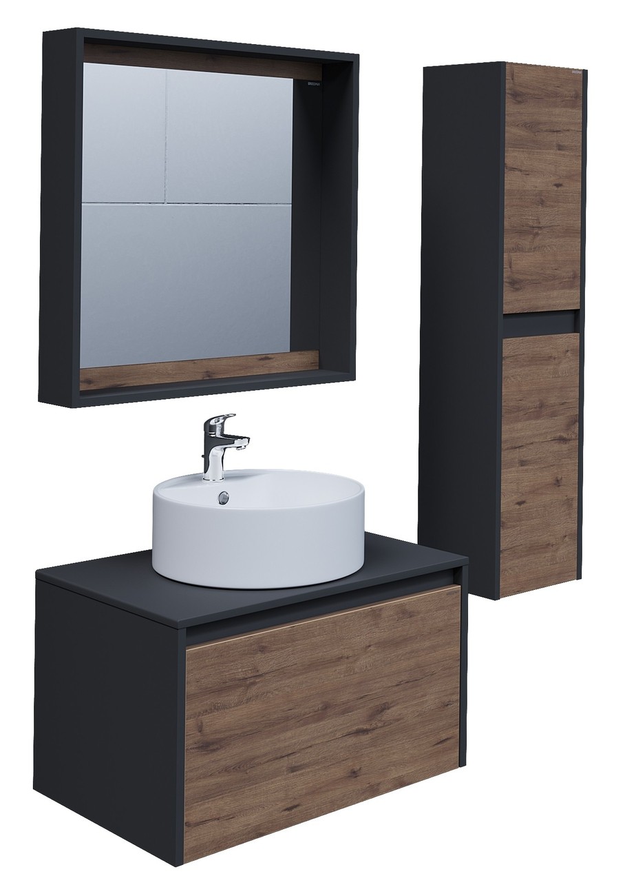 Раковина Grossman Classic GR-3012 (410х410х160) белая,1 место 