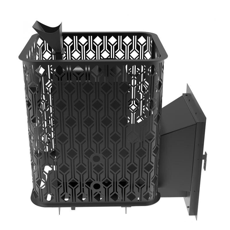 Банная печь Black Stove Varna 26 Aisi 430 закрытая 
