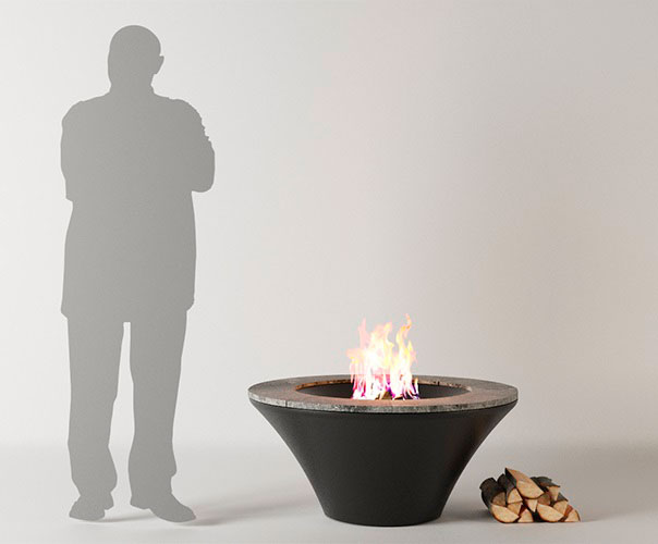 Ландшафтный камин BRAZIER (Traforart) 