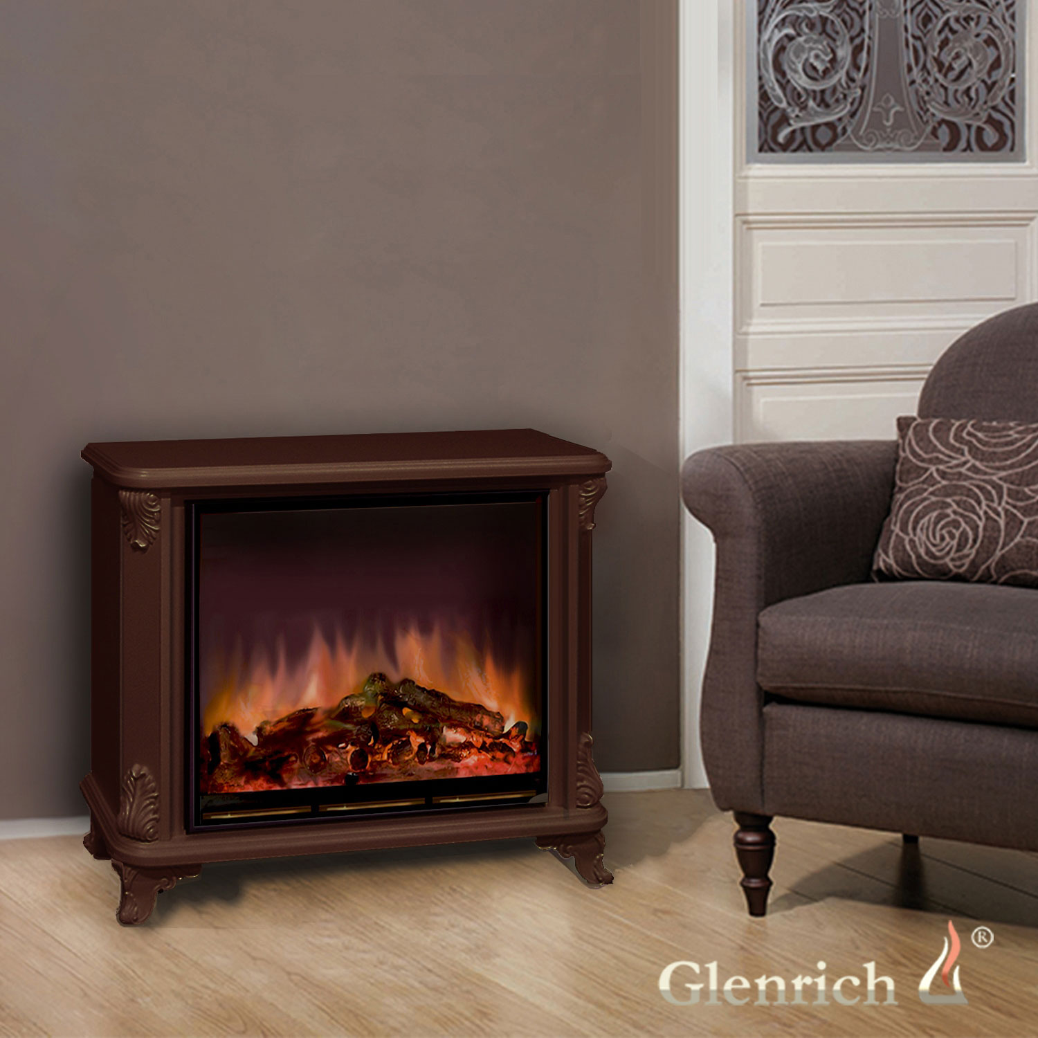 Электроочаг Glenrich Arte 28 