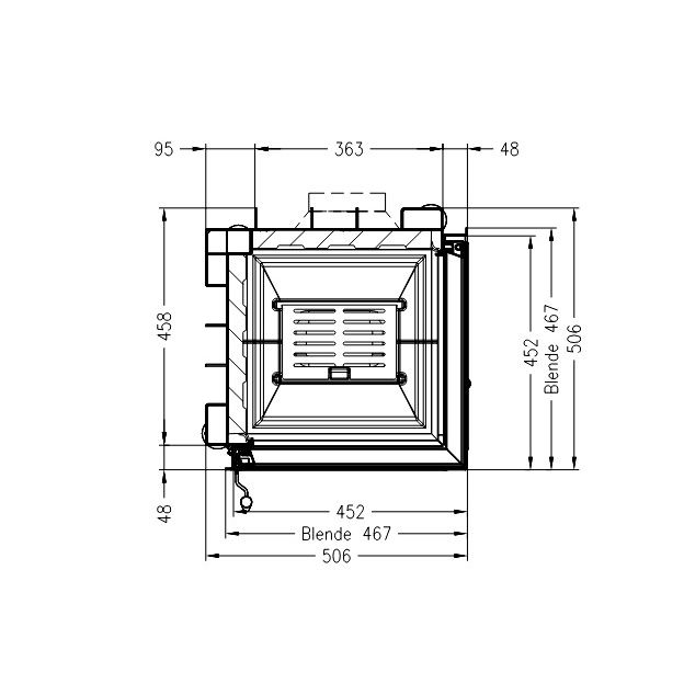 Каминная топка SPARTHERM Linear 4S Mini 2R 