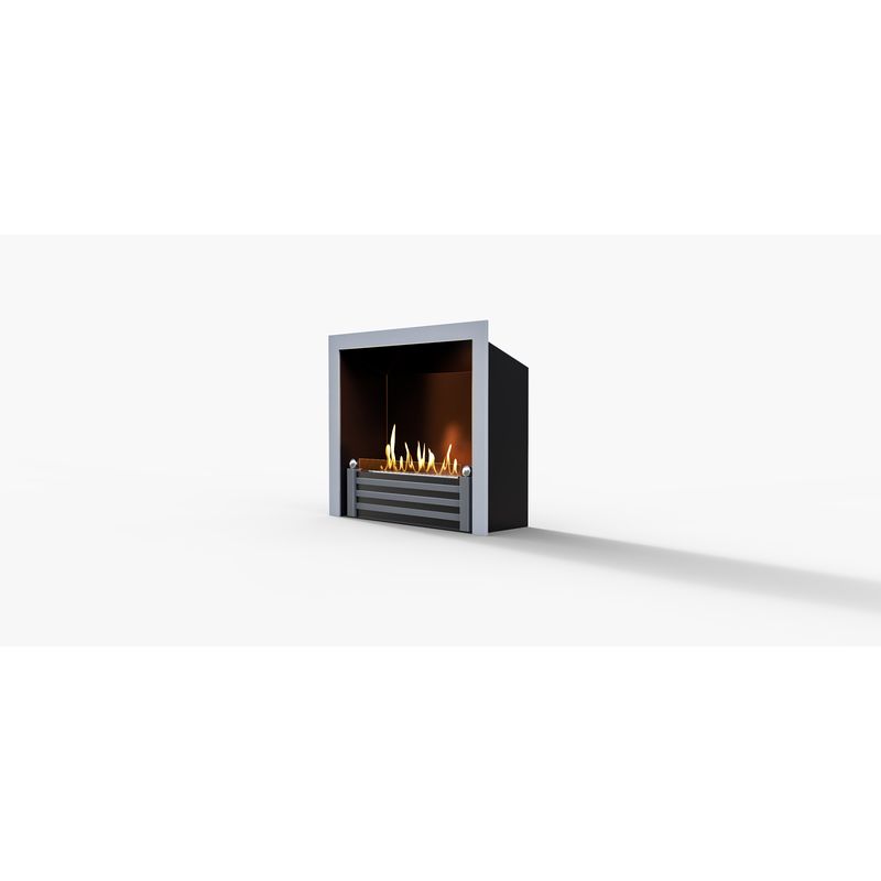 Премиальная Каминная вставка SappFire Silver S 