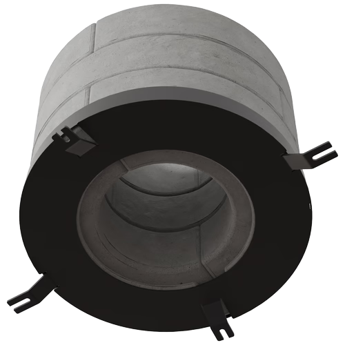 Комплект бетонных теплоаккумулирующих дисков Kratki d-150мм (6 шт., 3 слоя, V3) 