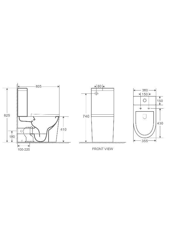Напольные WeltWasser WW SALZBACH 001 MT-BL 