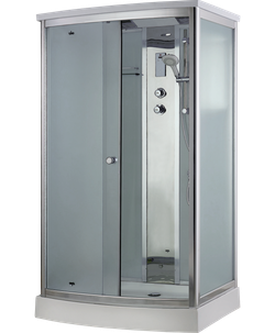 Душевая кабина Timo Comfort T-8815F Fabric Glass, стекло матовое, 120 x 90 см 
