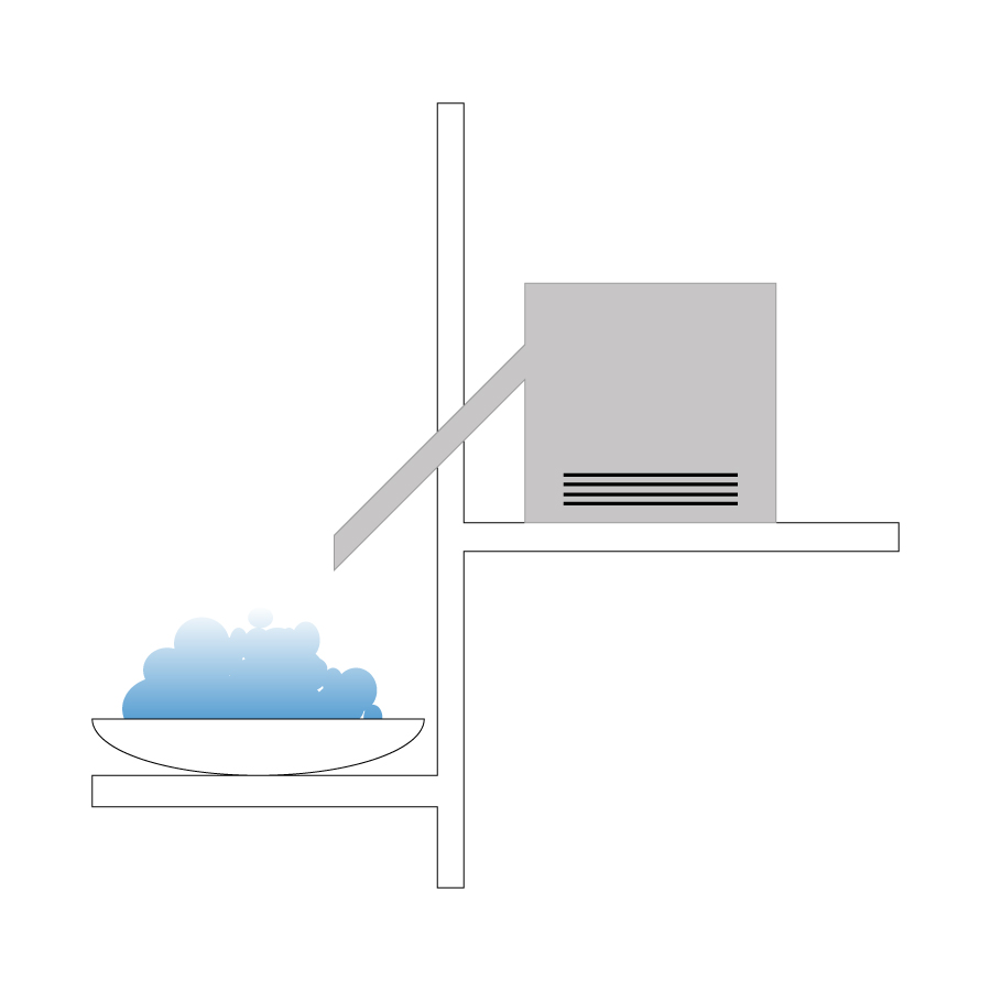 Ледогенератор Proconhealth EIS Tower Naked ES 33 (200 кг в сутки) 