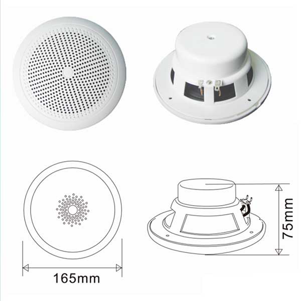 Комплект влагостойкой акустики SW 4 White Sensor 