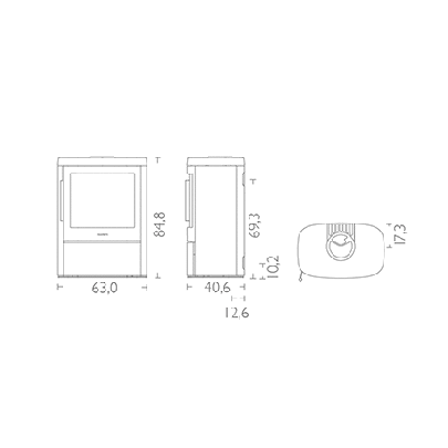 Печь HWAM 4620c 