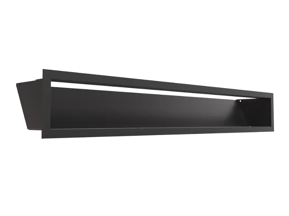 Решётка Kratki Luft 12x80 черная 