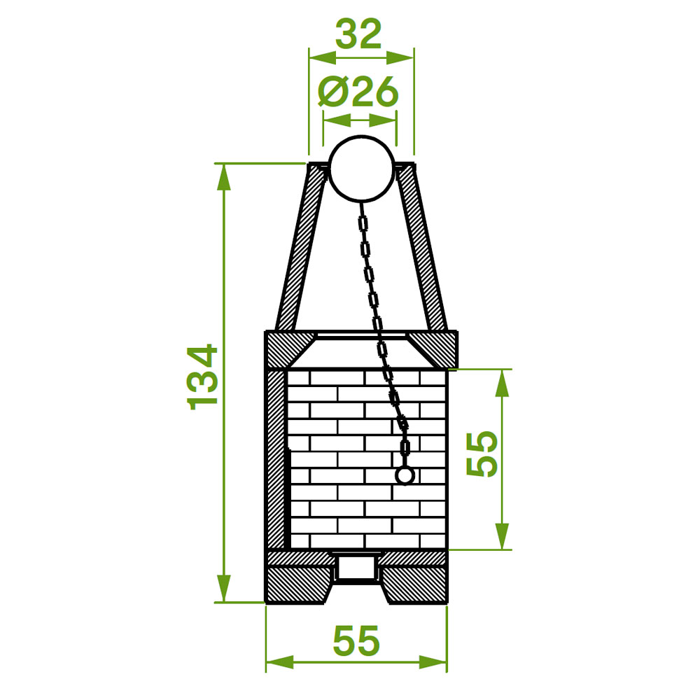 Каминная топка PATIO 76 R (Palazzetti) 