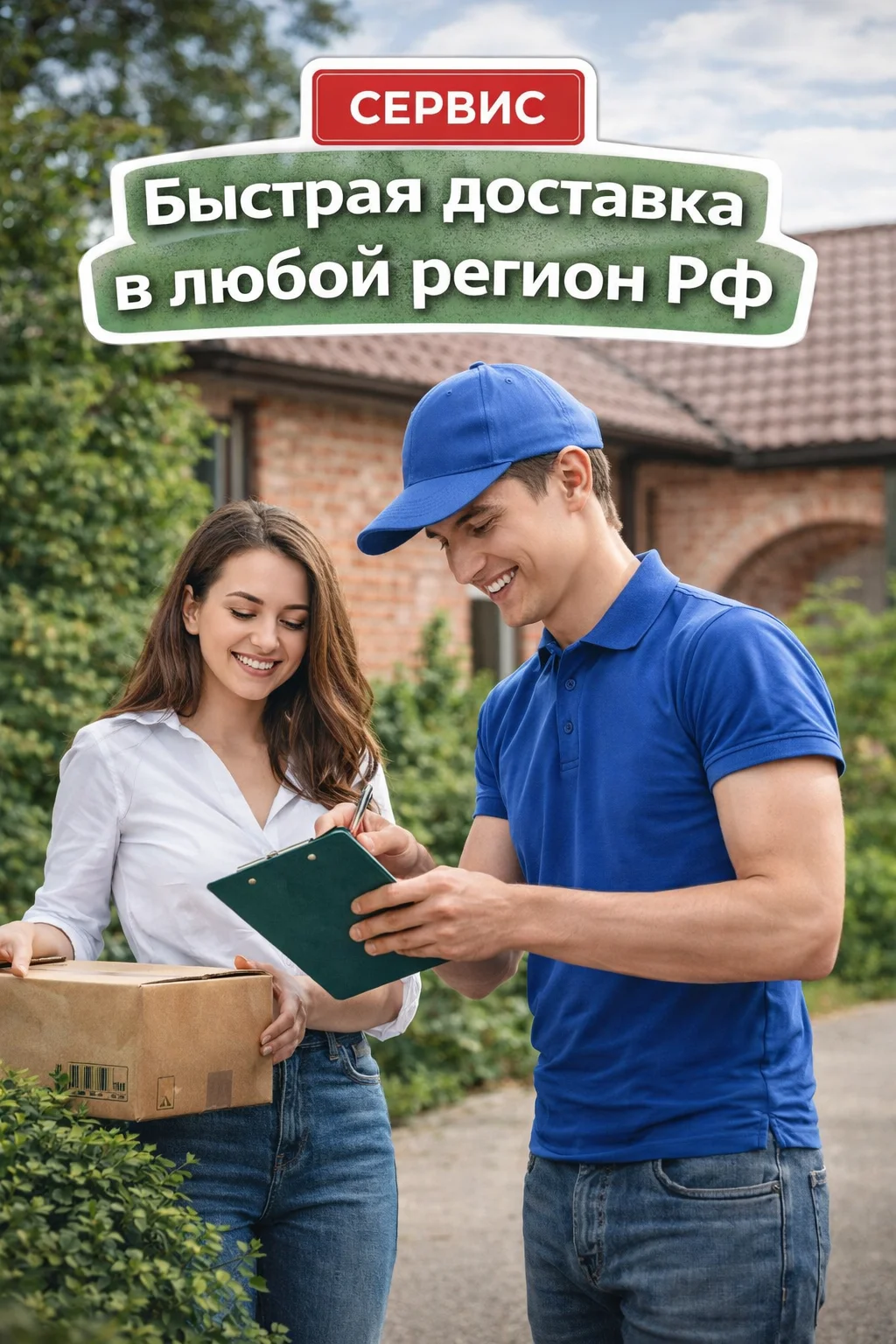 Доставка в любой регион РФ