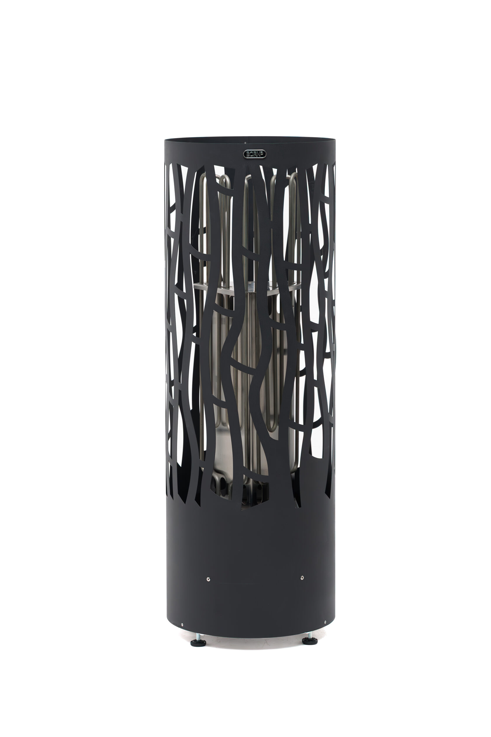 Электрическая каменка BORN® RAIN BLACK (ДОЖДЬ ЧЕРНЫЙ) R90E 9 кВТ, для сауны и бани с выносным управлением 
