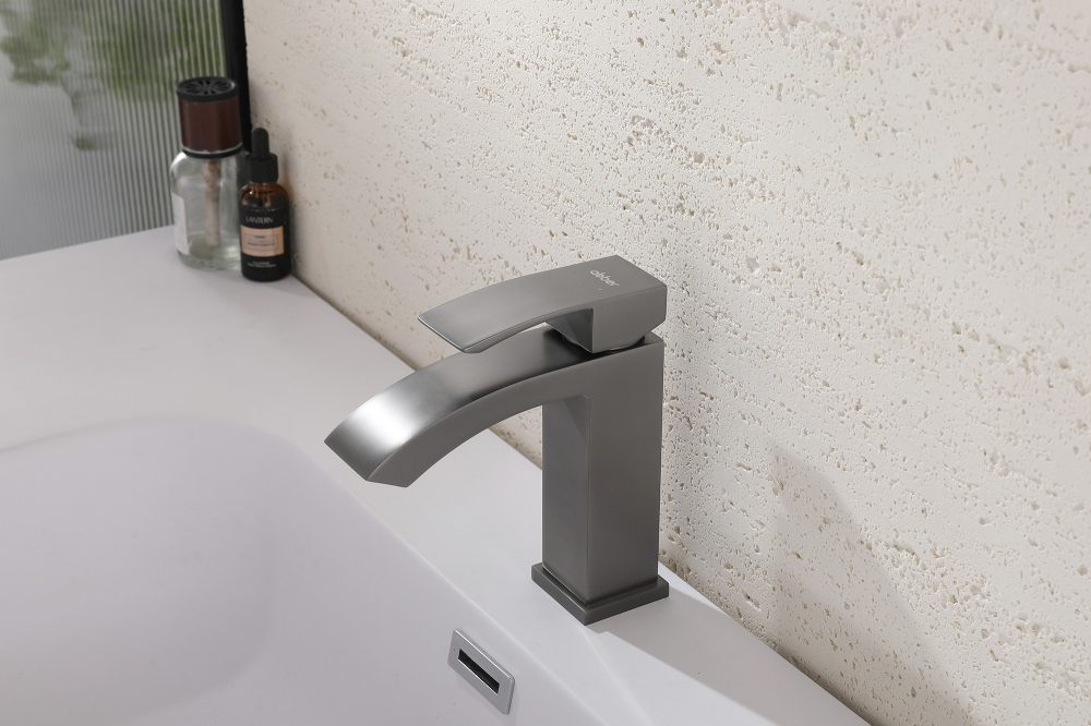 Смеситель Abber Wasserfall AF8610NG, для раковины, цвет никель 