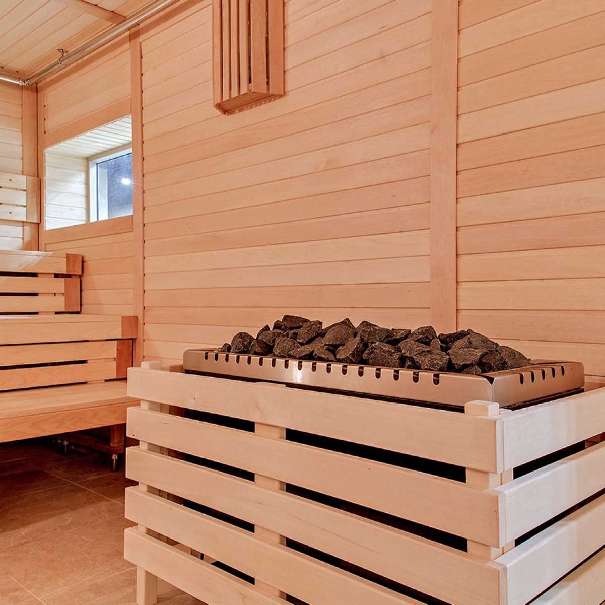 Печь с парогенератором для сауны Lang  SAUNA-therm Тип 104, 32 кВт (48-62 м³, 50 кг камней) 