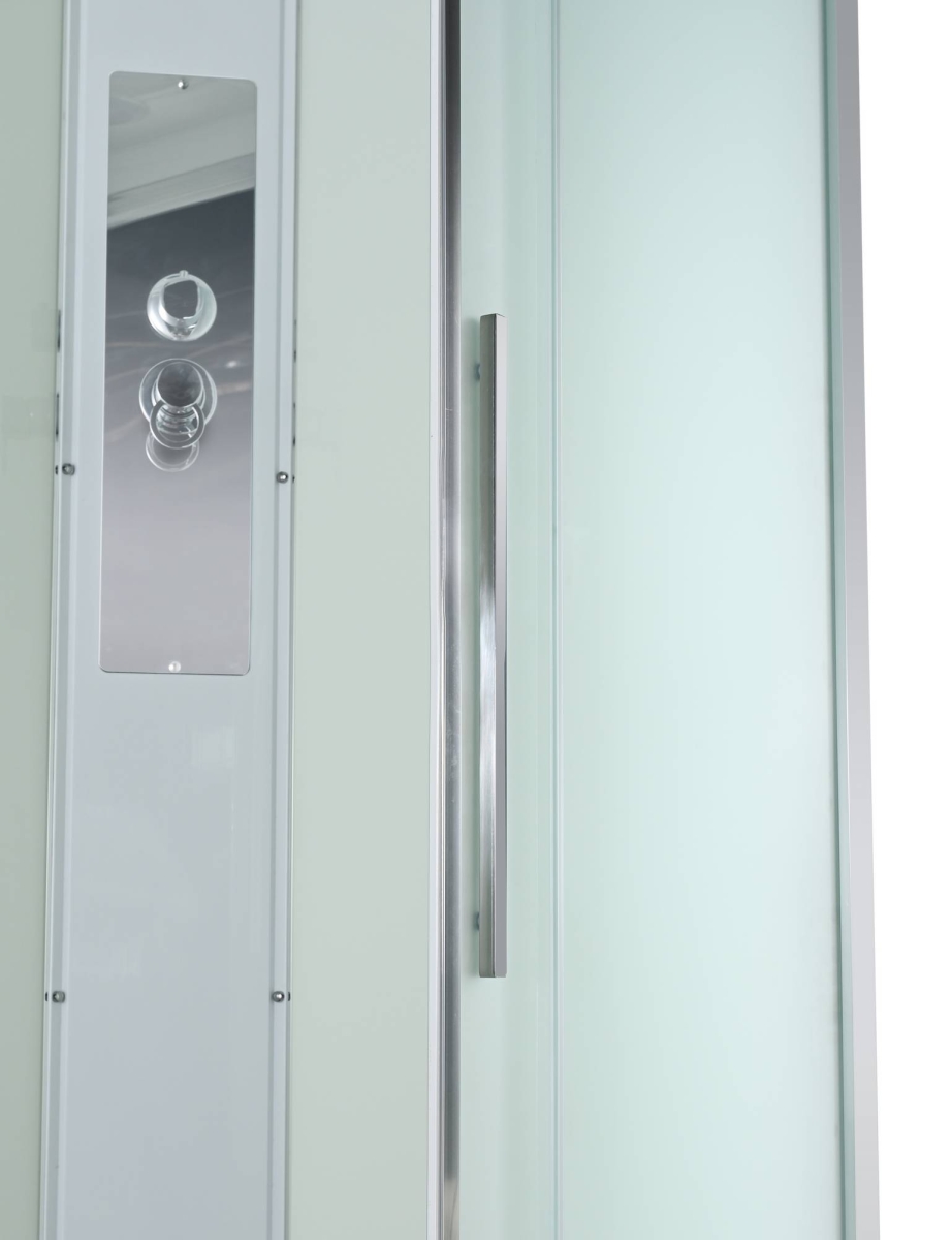 Душевая кабина Avacan KD2911 78220, 110 х 90 см, с крышей, поддон низкий, стекло матовое, профиль хром 