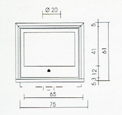 Каминная топка FIREBOX LUCE PLUS 54 V (EdilKamin) 
