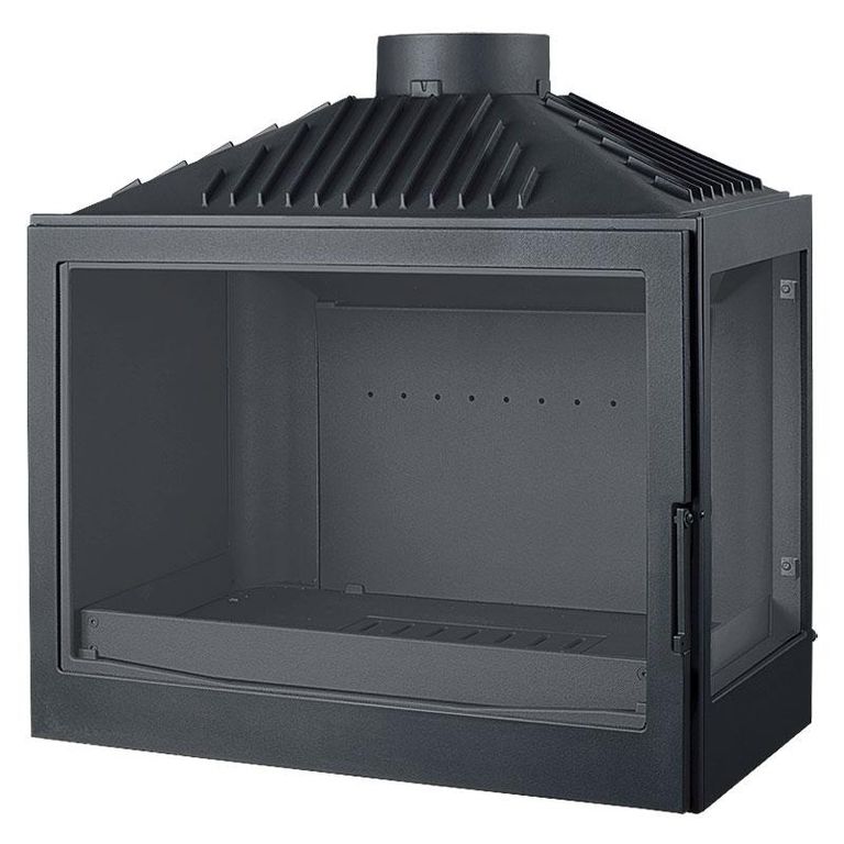 Каминная топка LCI 7 GFR, стекло справа (Liseo Castiron) 