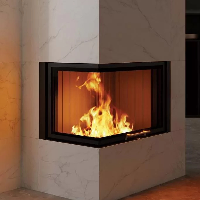 Каминная топка SPARTHERM Varia 2L-80h чёрный шамот 