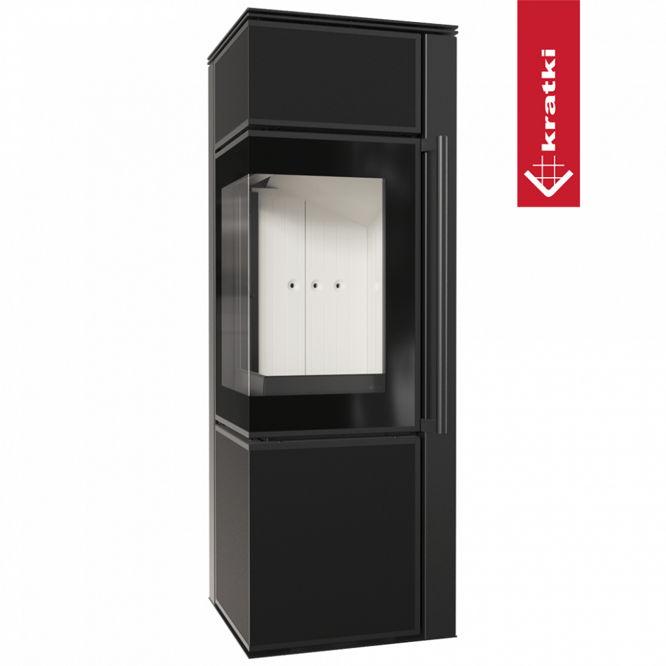 Печь Kratki PRO TORA/S 8 кВт Nero Assoluto 