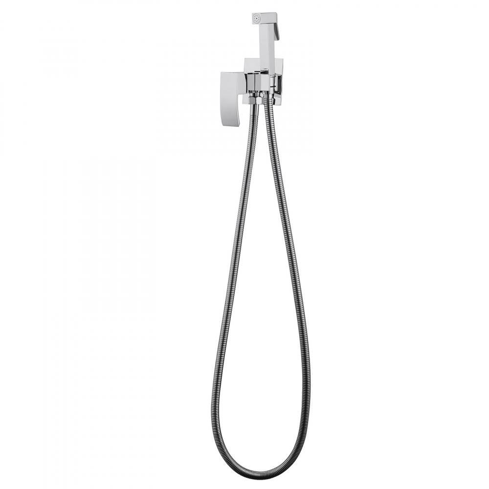 Гигиенический душ Abber Wasserfall, AF8625, со смесителем, хром 