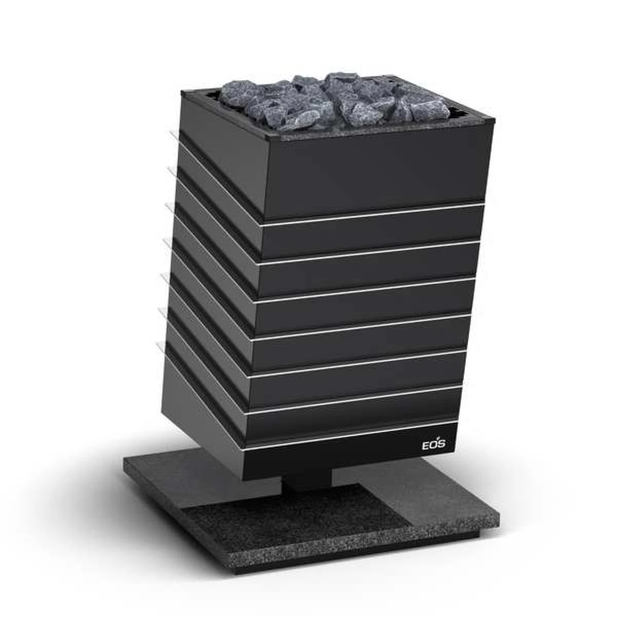 Электрическая печь EOS Future 15 кВт (Stone Nero Impala) 