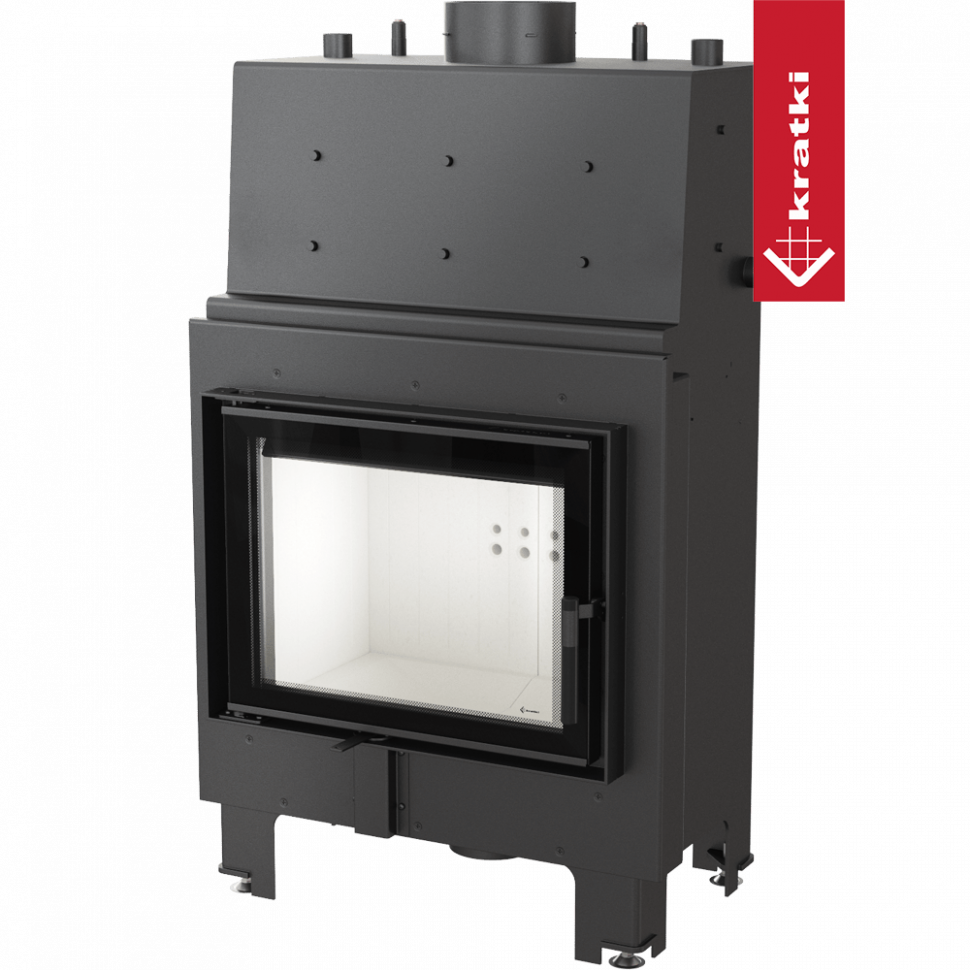 Топка  c теплообменником Kratki PRO MBM/PW/10/W 