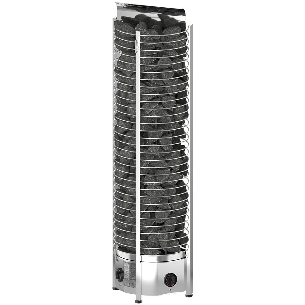 Электрическая печь SAWO TOWER TH3-45NB-WL-P (4,5 кВт, встроенный пульт, пристенная) 