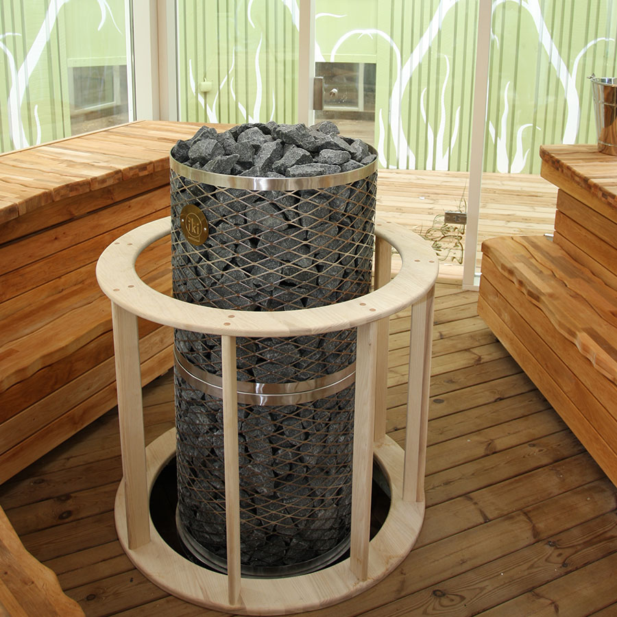 Элетрокаменка для сауны IKI Pillar 20 кВт (18-32 м³, 380 кг камней) 
