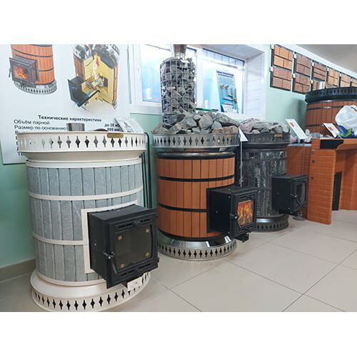Печь КДМ Русская баня в змеевике 