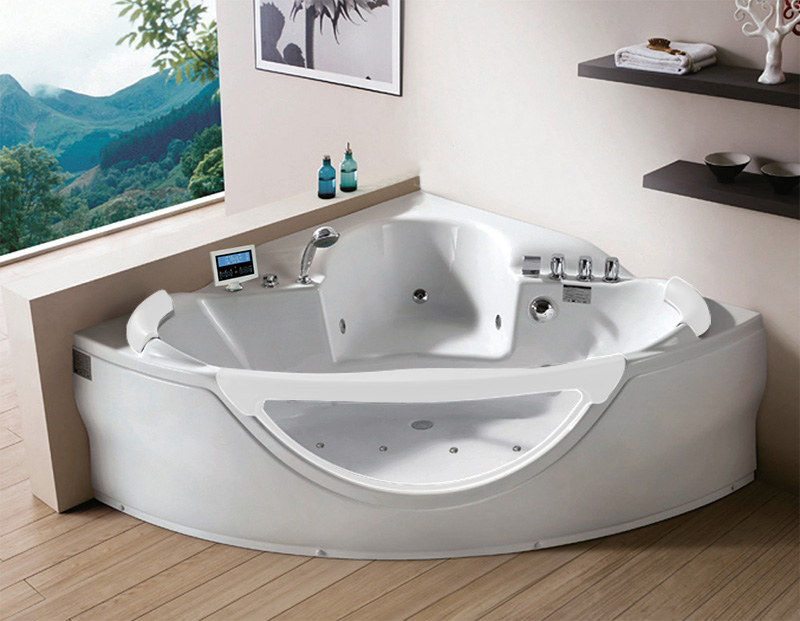Ванна гидромассажная акриловая Gemy G9025 II K, 155 х 155x 70 см 