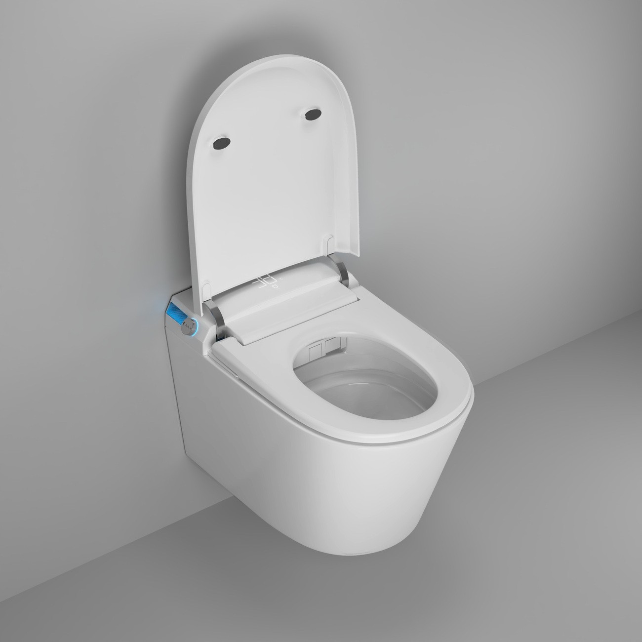 Унитаз подвесной Grossman Smart GR-5702 (590х380х380) белый,1 место 