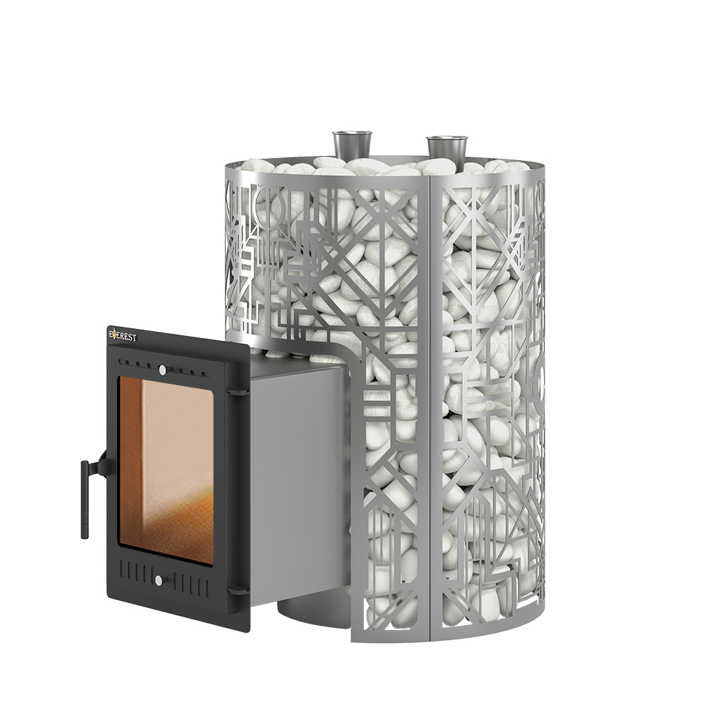 Печь для бани Эверест "Steam Master" GALAXY 30 INOX (320М) 