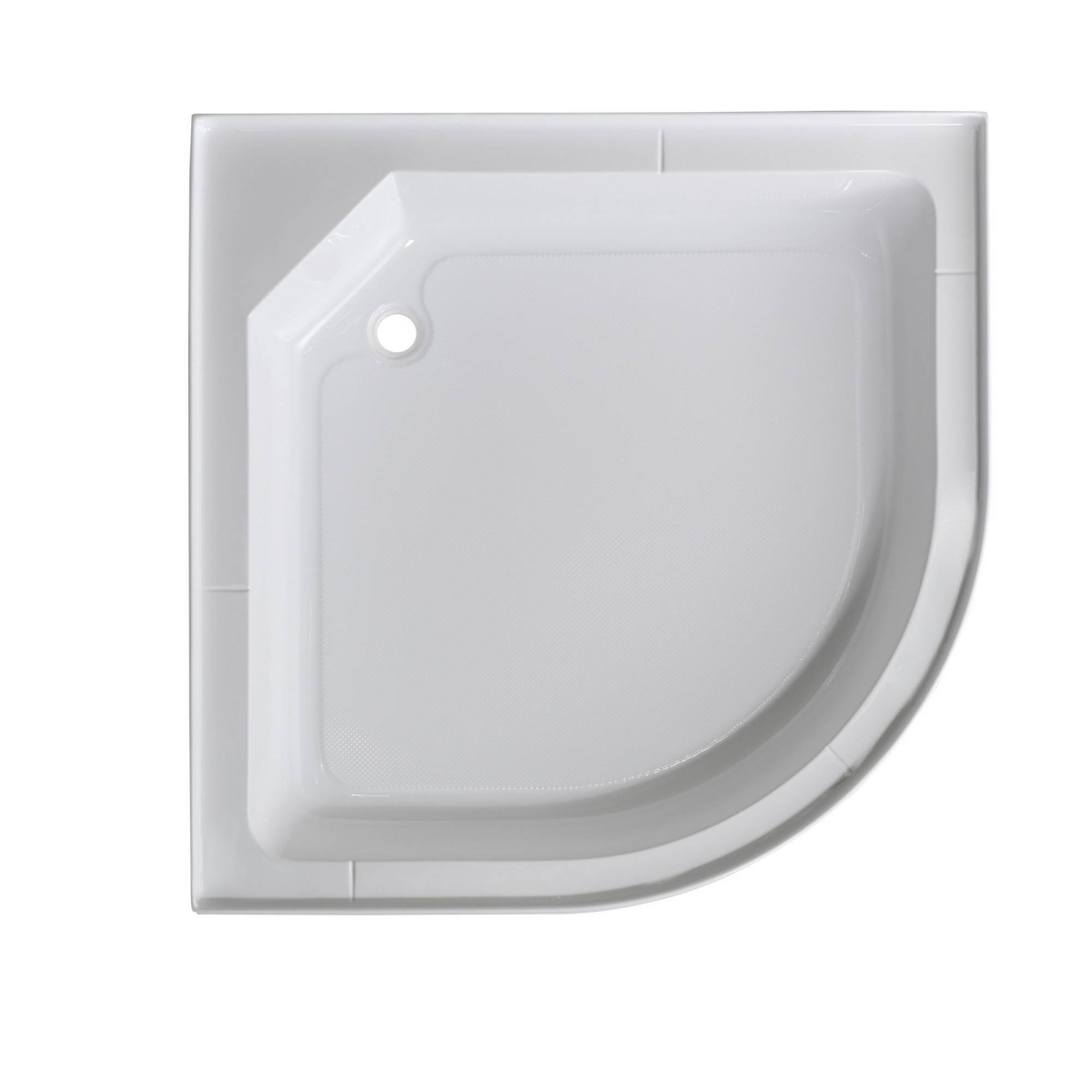 Душевая кабина AvaCan C3010 78313, 100 x 100 см, с крышей, поддон средний, стекло матовое, профиль хром 