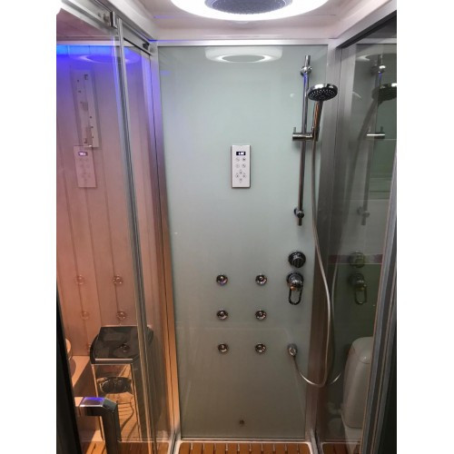 Душевая кабина Frank F914 с сауной, 150 х 120 см 