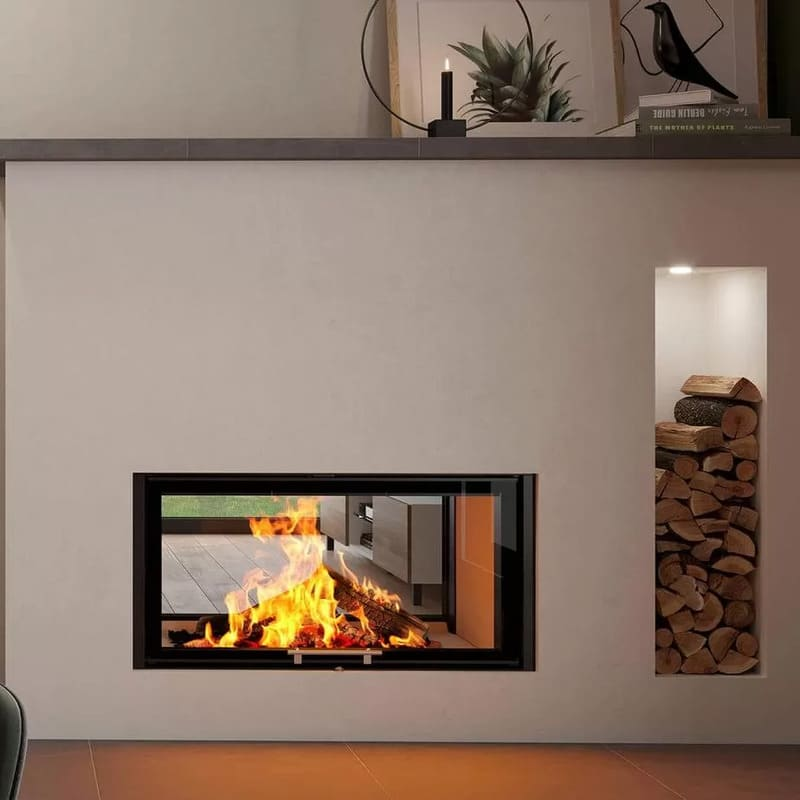 Каминная топка SPARTHERM Varia B-FDh светлый шамот 