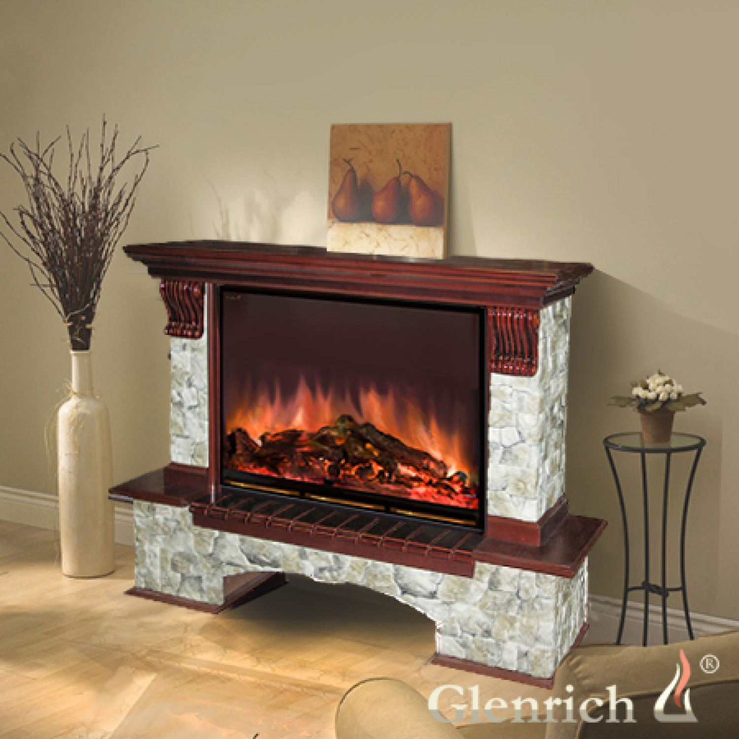 Электроочаг Glenrich Arte 33 