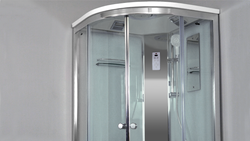 Душевая кабина Timo Comfort T-8880C Clean Glass, стекло прозрачное, 80 x 80 см 