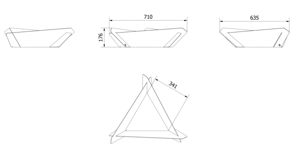 Очаг для костра TRIANGLE 