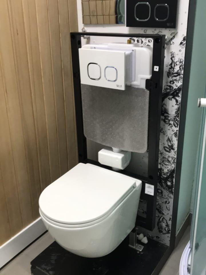 WeltWasser WW AMBERG 506 Инсталляция для подвесного унитаза без кнопки 