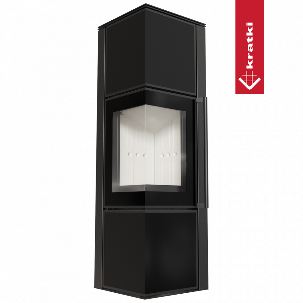 Печь Kratki PRO TORA/M 8 кВт Nero Assoluto 